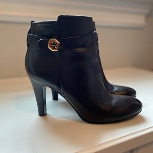 Tory Burch leather high heel bootie